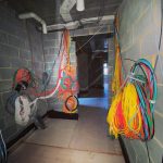 First fix cabling and MVHR ducting for a complicated plant room within a high end home in Frant